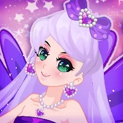 Скачать взлом Dress Up Angel Anime Girl Game [МОД Много денег] на Андроид