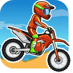 Скачать взлом Moto X3M Bike Race Game (Мото 3М Игра на мотоциклах)  [МОД Mega Pack] на Андроид