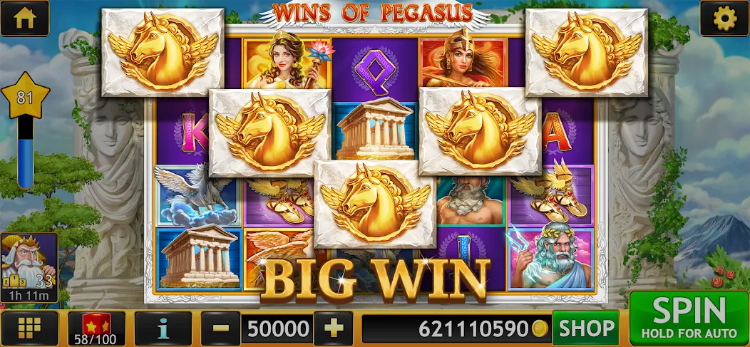 Slots of Luck: Vegas Casino (Слоты удачи)  [МОД Много денег] Screenshot 1