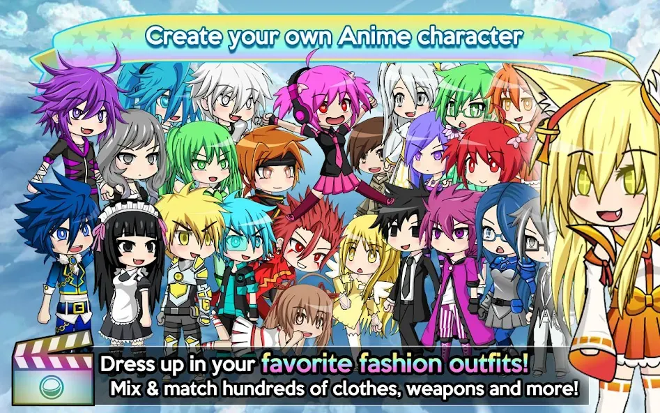 Gacha Studio (Anime Dress Up) (Гача Студио)  [МОД Mega Pack] Screenshot 2