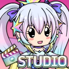 Скачать взлом Gacha Studio (Anime Dress Up) (Гача Студио)  [МОД Mega Pack] на Андроид