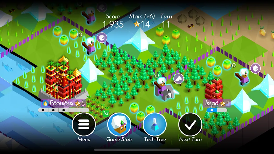 The Battle of Polytopia (Зе Батл оф Политопия)  [МОД Menu] Screenshot 5