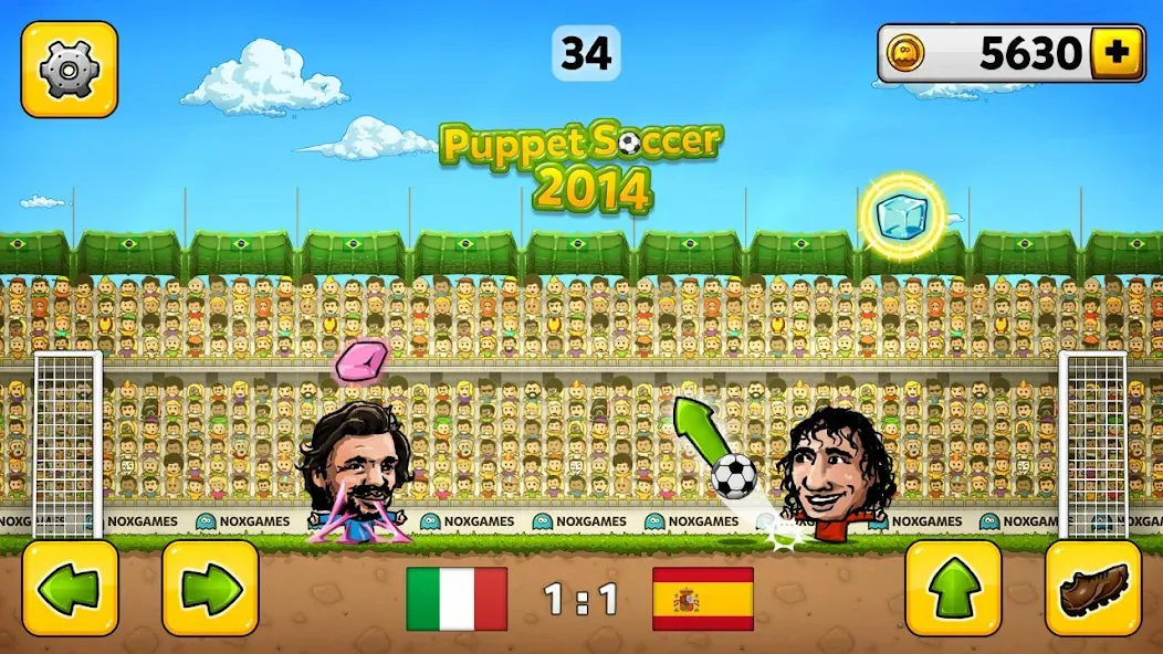 Puppet Soccer - Football  [МОД Unlocked] Screenshot 3