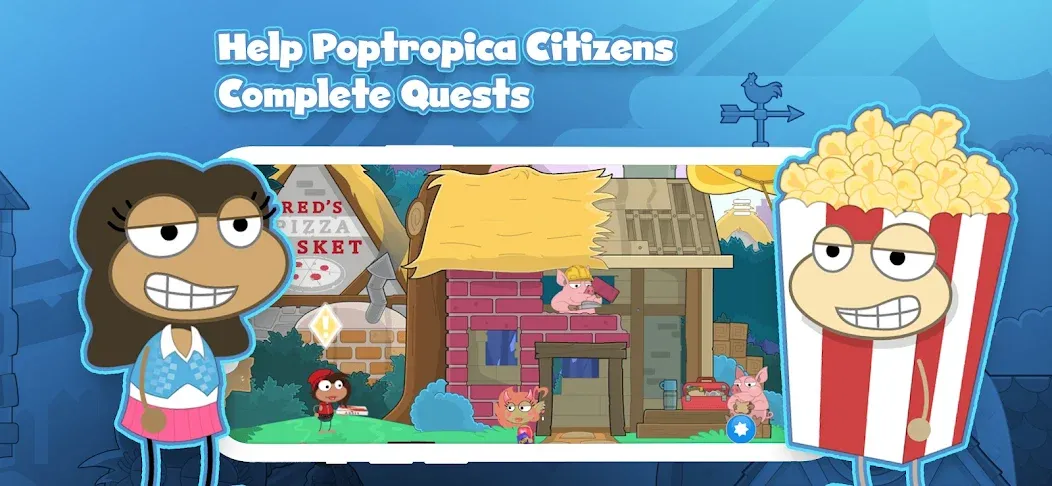 Poptropica: Fun Kids Adventure (Поптропика)  [МОД Unlocked] Screenshot 3