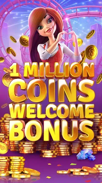 Slotomania™ Slots Casino Games (Слотомания)  [МОД Меню] Screenshot 2