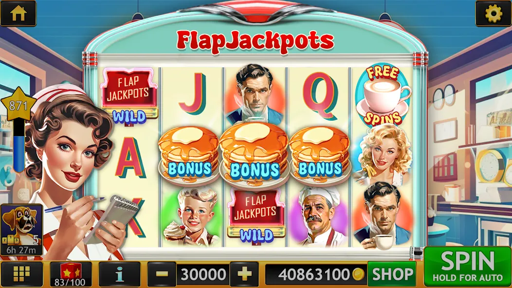 Vegas Slots Galaxy (Вегас Слотс Гэлэкси)  [МОД Все открыто] Screenshot 3