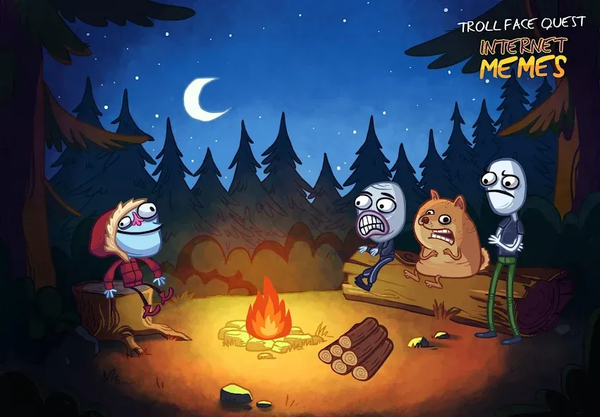 Troll Face Quest Internet Meme (Тролль Фейс Квест Интернет Мем)  [МОД Menu] Screenshot 2