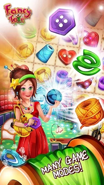 Fancy Tale:Fashion Puzzle Game (Фэнси Тейл)  [МОД Unlimited Money] Screenshot 2