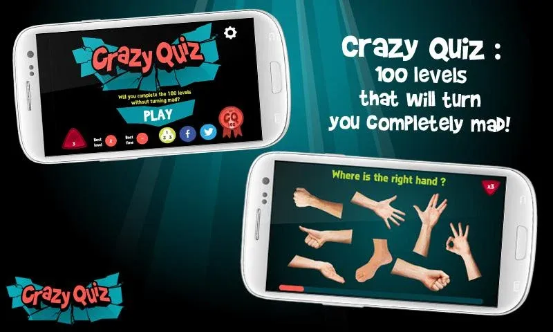 Crazy Quiz (Крэйзи Квиз)  [МОД Бесконечные монеты] Screenshot 1