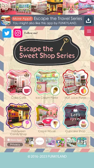 Escape the Sweet Shop Series (Эксперименты в кондитерской серии)  [МОД Меню] Screenshot 1