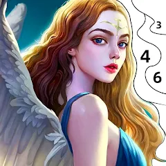 Скачать взлом Angel & Devil Paint by Number [МОД Бесконечные монеты] на Андроид