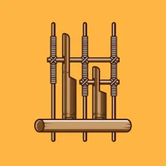 Скачать взлом Angklung Instrument (Ангклунг инструмент)  [МОД Много денег] на Андроид