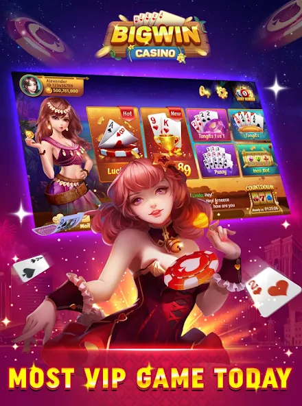 Bigwin - Slot Casino Online (Бигвин)  [МОД Menu] Screenshot 2