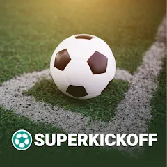 Скачать взлом Superkickoff - Soccer manager (уперкикофф)  [МОД Бесконечные деньги] на Андроид