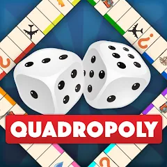 Скачать взлом Quadropoly - Classic Business [МОД Много денег] на Андроид