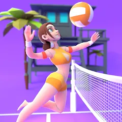 Скачать взлом Beach Volleyball Game (Бичволлейбол игра) [МОД Unlimited Money] на Андроид