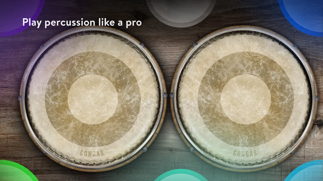 Congas & Bongos: percussion  [МОД Много монет] Screenshot 1