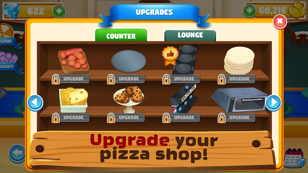 My Pizza Shop 2: Food Games (Мой Пиццерия 2)  [МОД Mega Pack] Screenshot 3