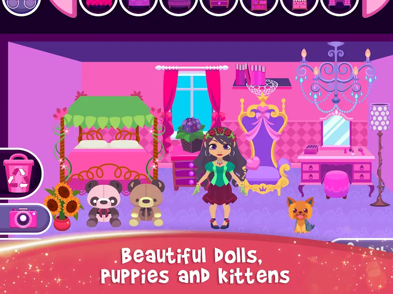 My Princess Castle: Doll Game (Мой Принцессин Замок)  [МОД Unlimited Money] Screenshot 4