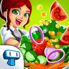 Скачать взлом My Salad Bar: Veggie Food Game (Мой салатбар)  [МОД Бесконечные деньги] на Андроид