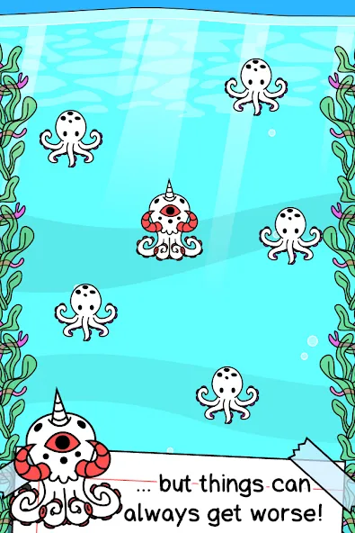 Octopus Evolution: Idle Game (Октопус Эволюция)  [МОД Mega Pack] Screenshot 2