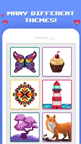 Pixelicious: Color Daily Pixel (Пикселическ)  [МОД Menu] Screenshot 2