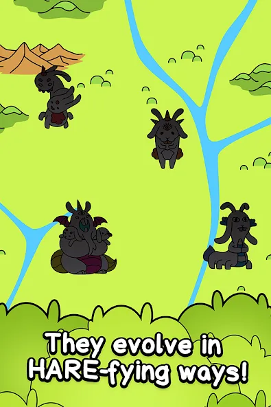 Rabbit Evolution: Merge Bunny (Рэббит Эволюшн)  [МОД Много монет] Screenshot 3