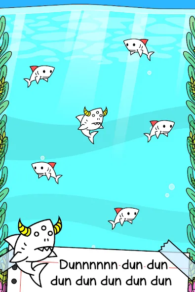 Shark Evolution: Idle Game (Шарк Эволюшн)  [МОД Много монет] Screenshot 2