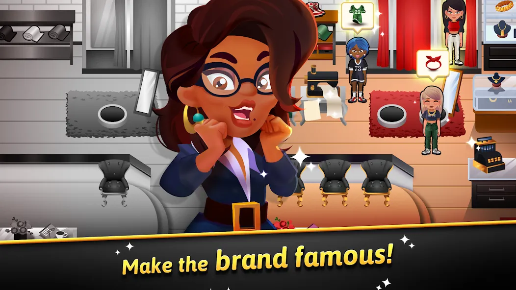 Hip Hop Salon Dash Beauty Game (Хипхоп салон Дэш красивая игра)  [МОД Unlocked] Screenshot 2