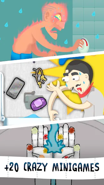 Toilet Time: Fun Mini Games (Туалетное время)  [МОД Unlimited Money] Screenshot 3