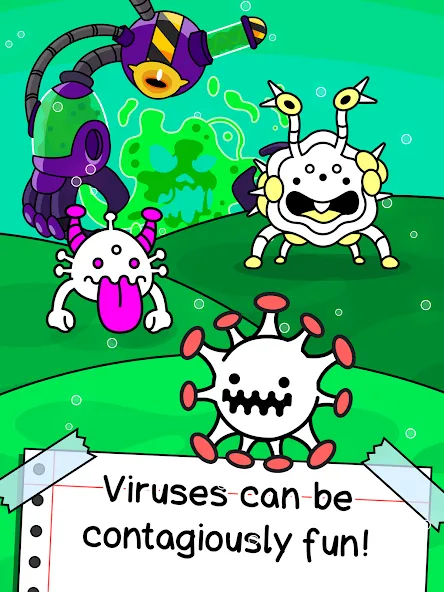 Virus Evolution: Merge Game (Вирус Эволюшн)  [МОД Unlocked] Screenshot 5