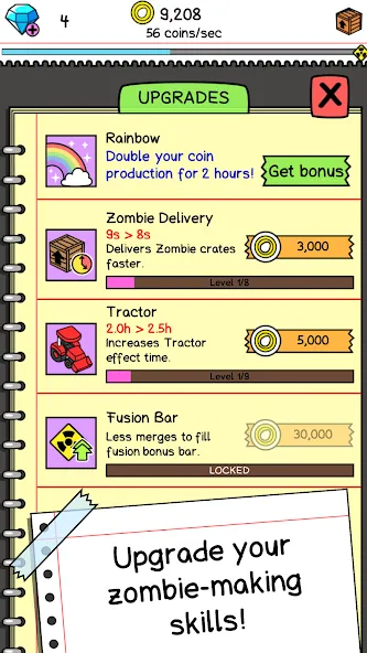 Zombie Evolution: Idle Game (Зомби Эволюция)  [МОД Unlocked] Screenshot 4