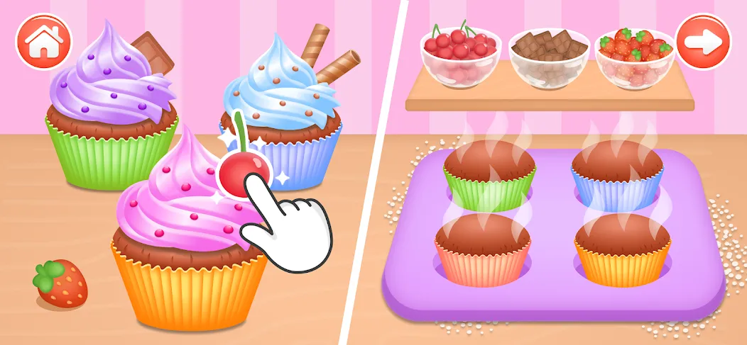 Kids Cooking Games 2+ Year Old  [МОД Меню] Screenshot 3