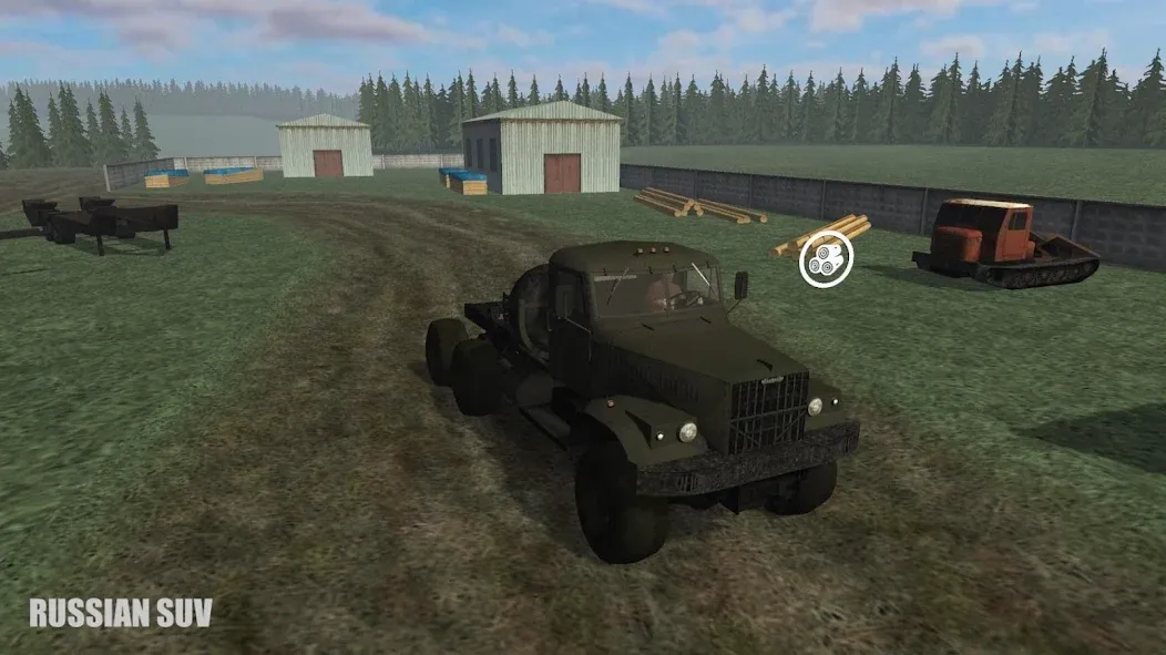 Russian SUV (Русский внедорожник)  [МОД Бесконечные монеты] Screenshot 1