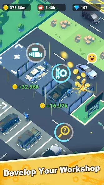 Car Mechanic Tycoon (Кар Механик Тайкун)  [МОД Unlimited Money] Screenshot 3