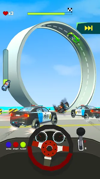 Crazy Rush 3D: Race Master (Крейзи Раш 3Д)  [МОД Все открыто] Screenshot 4