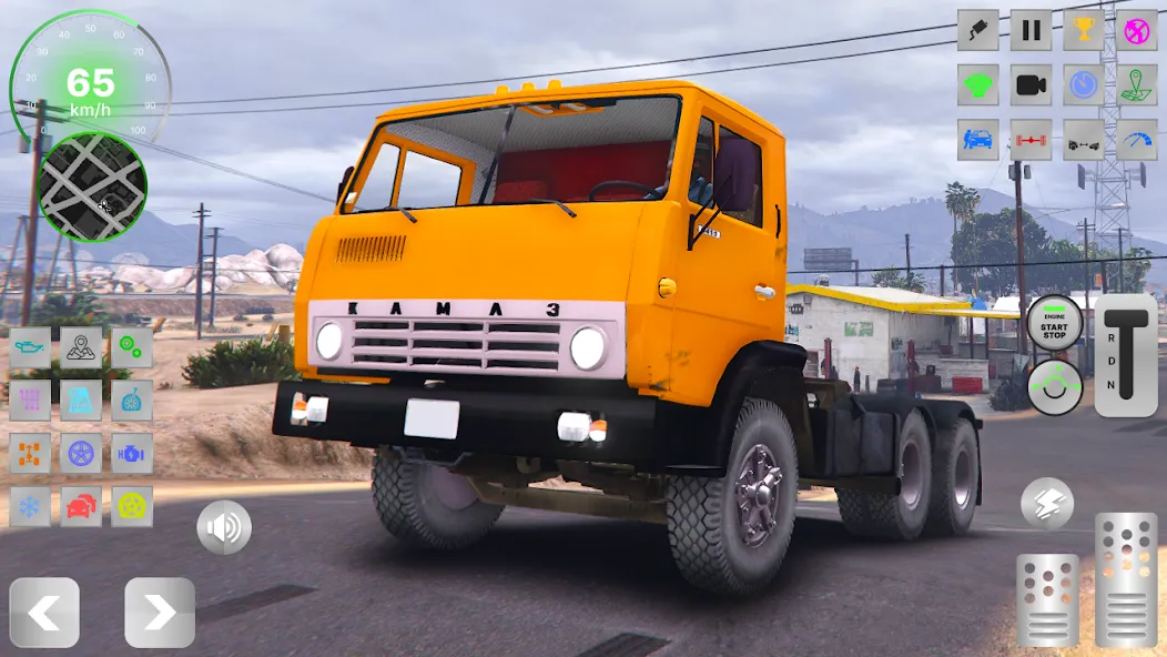 KAMAZ: Ultimate Russian Truck  [МОД Menu] Screenshot 1