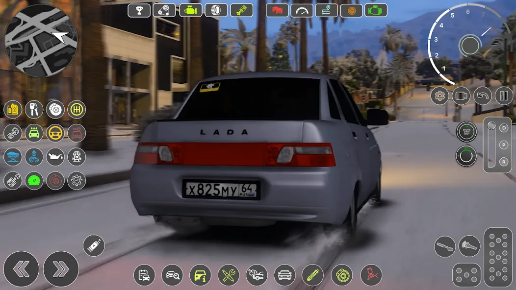 Lada 2110 Special Unit Race  [МОД Много монет] Screenshot 3