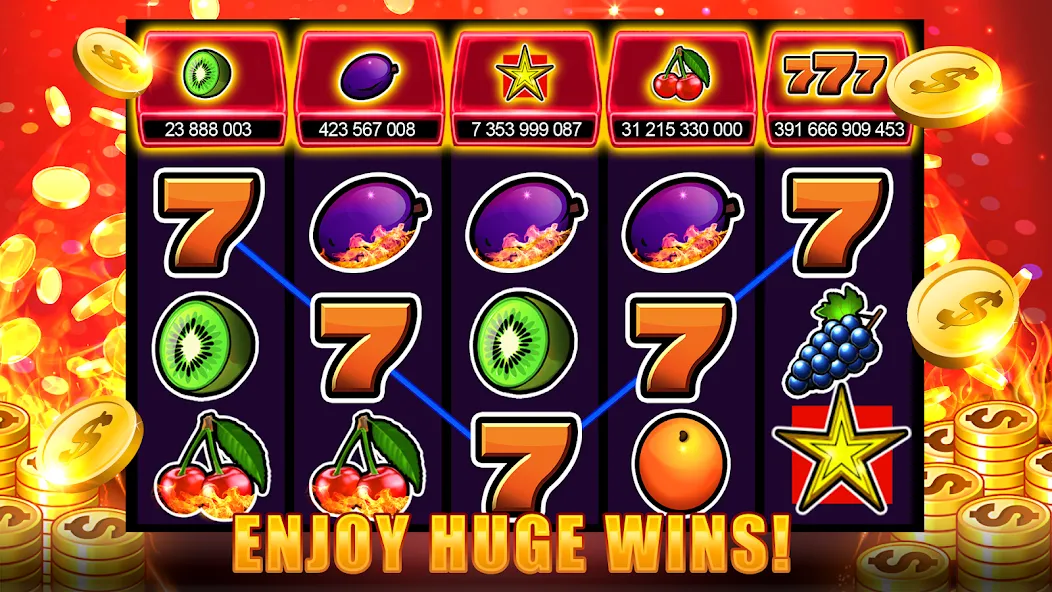 Slots 777 - Slot Machine Games  [МОД Все открыто] Screenshot 2