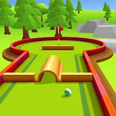 Скачать взлом Mini Golf Game - Putt Putt 3D (Мини Гольф Челлендж)  [МОД Бесконечные монеты] на Андроид