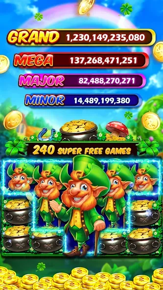 Clubillion Vegas Casino Slots (Клабиллион Вегас Казино Слотс)  [МОД Все открыто] Screenshot 1