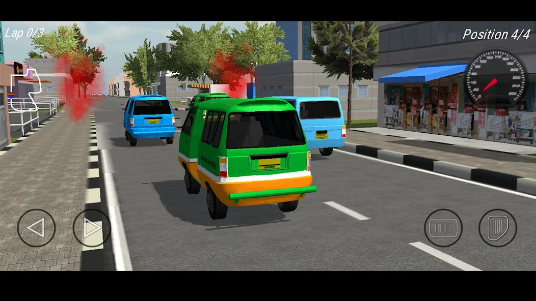 Angkot : Street Racing (Ангкот)  [МОД Бесконечные деньги] Screenshot 1