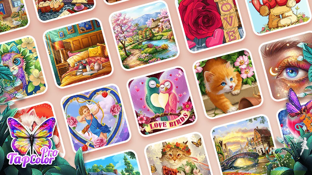 Tap Color Pro: Color By Number (Тап Колор Про)  [МОД Mega Pack] Screenshot 3