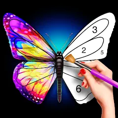 Скачать взлом Tap Color Pro: Color By Number (Тап Колор Про)  [МОД Mega Pack] на Андроид
