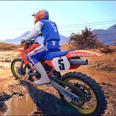 Скачать взлом Enduro Motocross Dirt MX Bikes (Эндуро Мотокросс Грязь МХ Мотоциклы)  [МОД Mega Pack] на Андроид