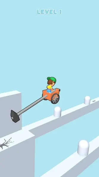 Hammer Race 3D (Хаммер Рейс 3D)  [МОД Menu] Screenshot 4