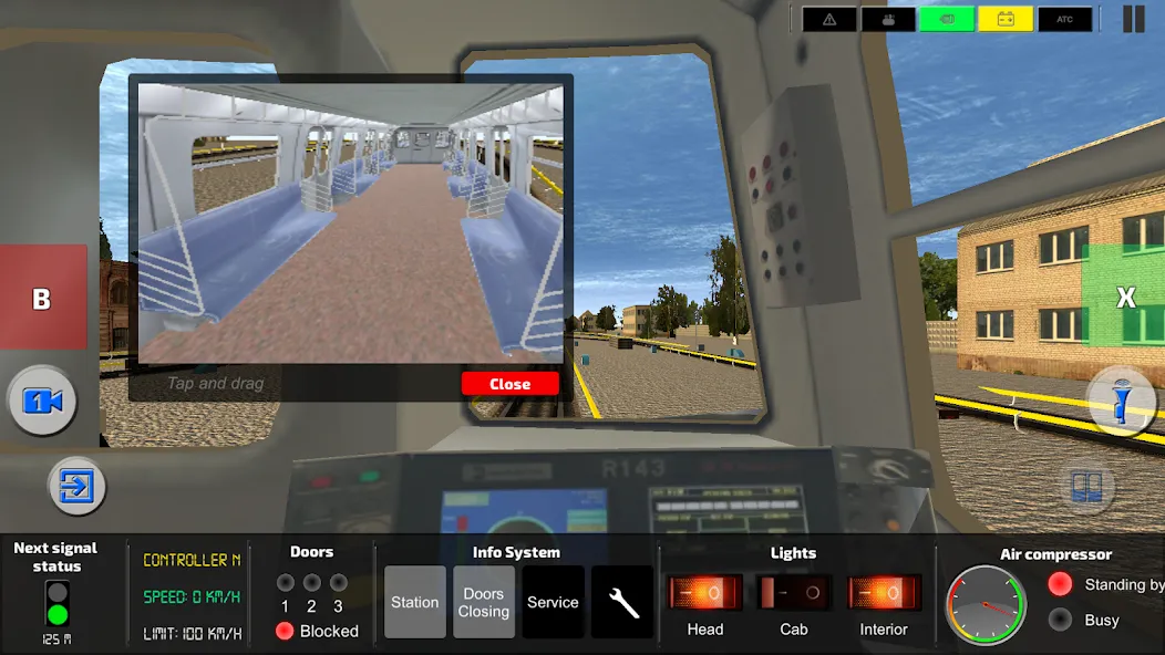 AG Subway Simulator Pro (Симулятор метро )  [МОД Unlocked] Screenshot 2