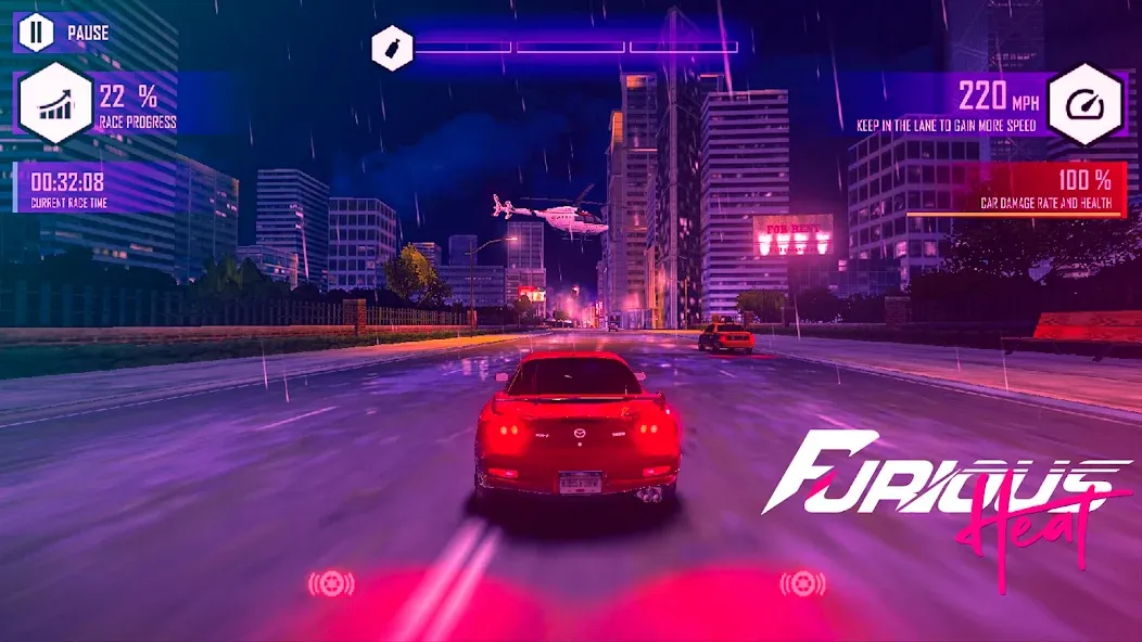 Furious: Heat Racing 2024 (Фьюриъс)  [МОД Menu] Screenshot 3