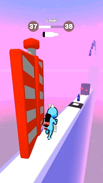 Soda Rush no wifi games (Сода Раш)  [МОД Бесконечные деньги] Screenshot 2