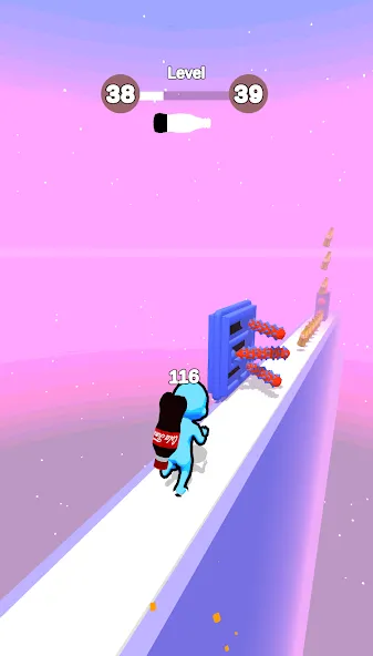 Soda Rush no wifi games (Сода Раш)  [МОД Бесконечные деньги] Screenshot 4